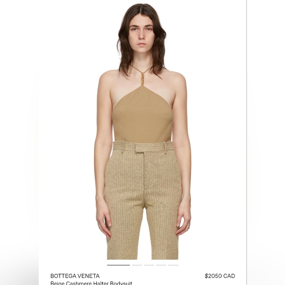 BOTTEGA VENETA SIZE SMALL Halterneck Top